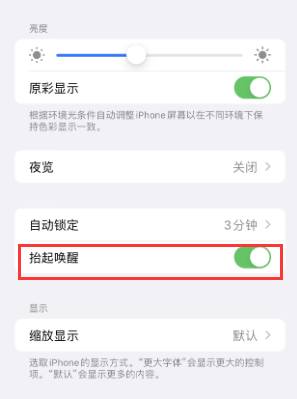 齐齐哈尔苹果授权维修站分享iPhone轻点无法唤醒怎么办